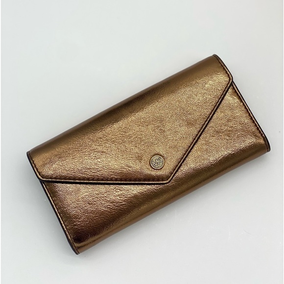 Michael Kors Jet Set Travel LG Continental Wallet Mocha - Picture 1 of 12